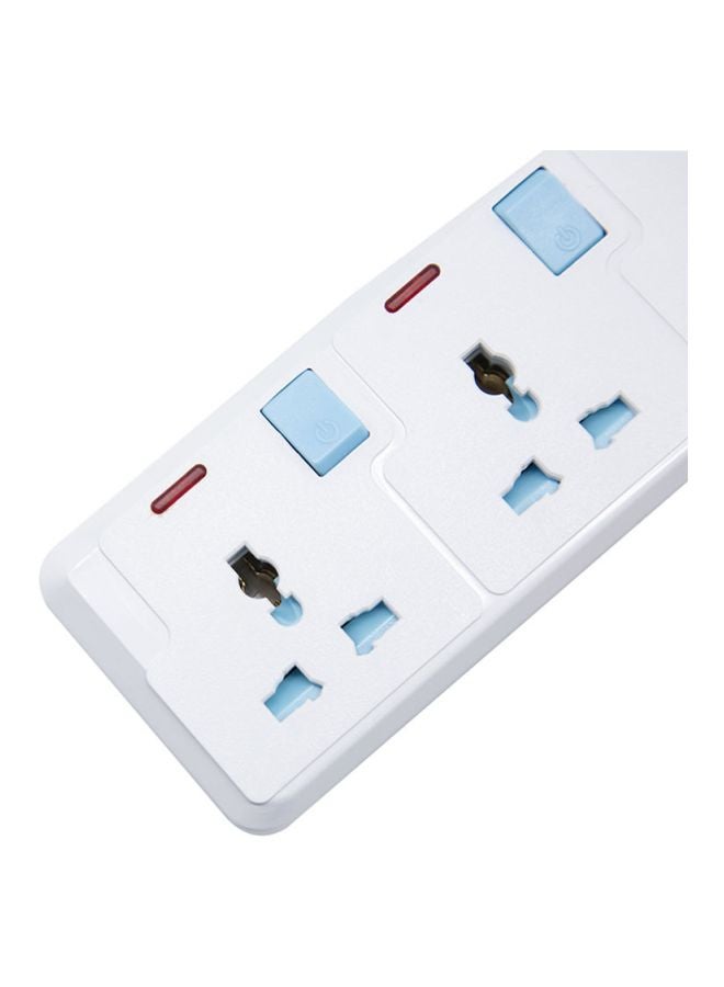 Clikon 5-Way Extension Socket White/Blue 5meter - Image 5