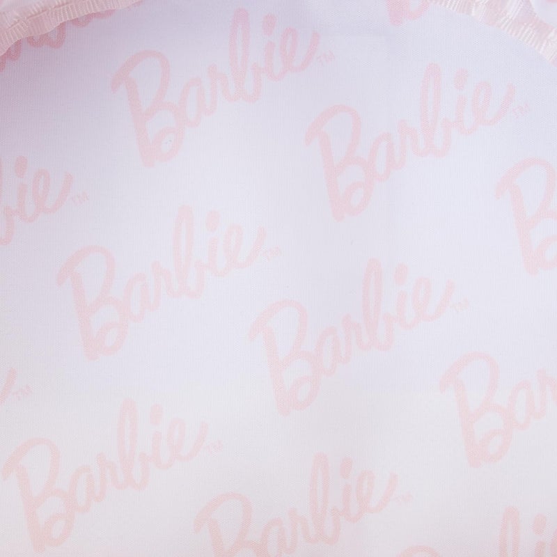 Loungefly Loungefly Barbie Rose Gold Logo Convertible Backpack Chic Style on the Go - Image 4
