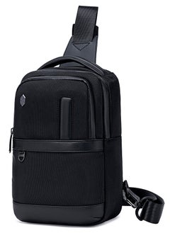 ARCTIC HUNTER XB00678 TMS Chest Waterproof Anti-Theft Crossbody Sling Bag - Black  - Image 1