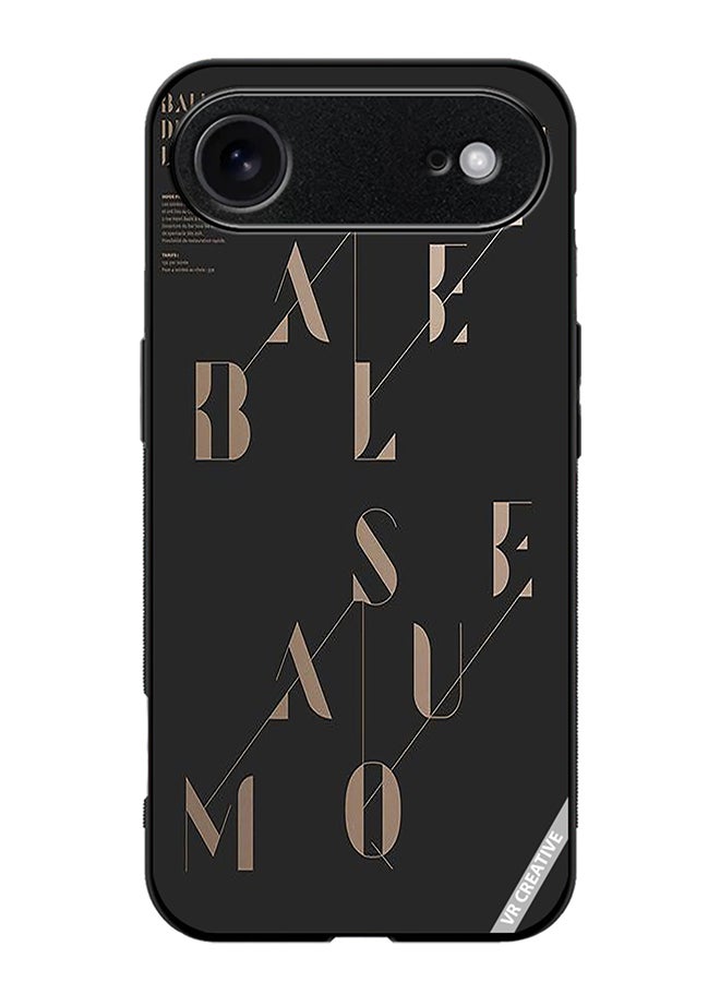 VR CREATIVE Protective Case Cover For Apple iPhone 17 Air Ballet Masque Design Multicolour