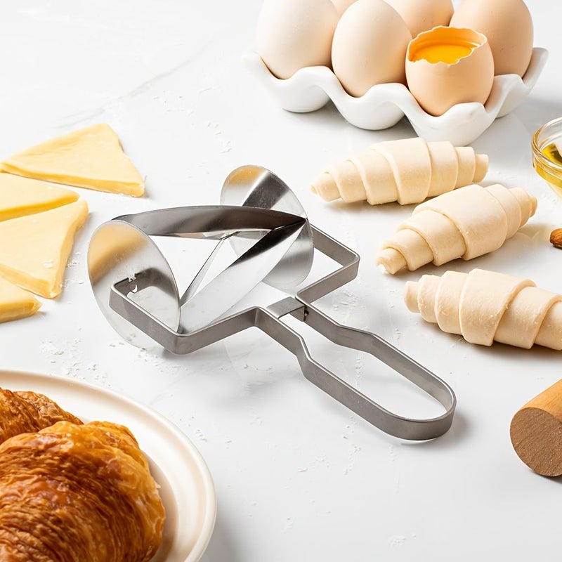 Stainless Steel Dough Pastry Cutter for Croissant Candy Strips 1pc - Image 3