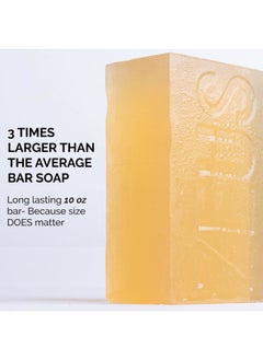 Zeus Body & Face Bar Soap, Natural Skin Hydrating & Balancing Soap for Face & Body Wash (Made in USA) 2 PACK Verbena Lime  - Image 3