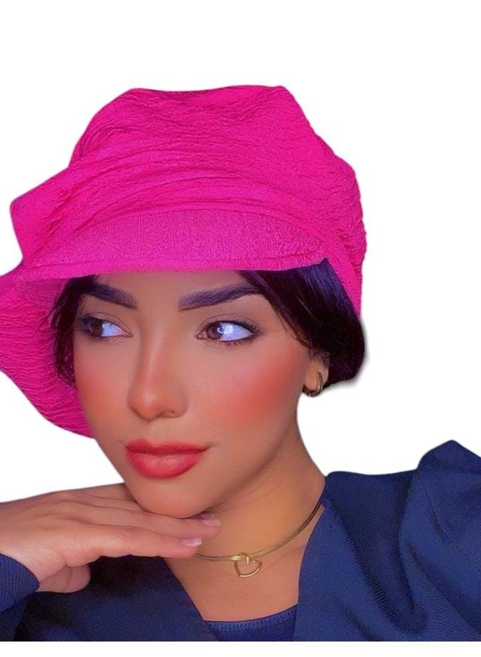 كاب باريه للمحجبات جاهز علي اللبس بفوليوم خلفي