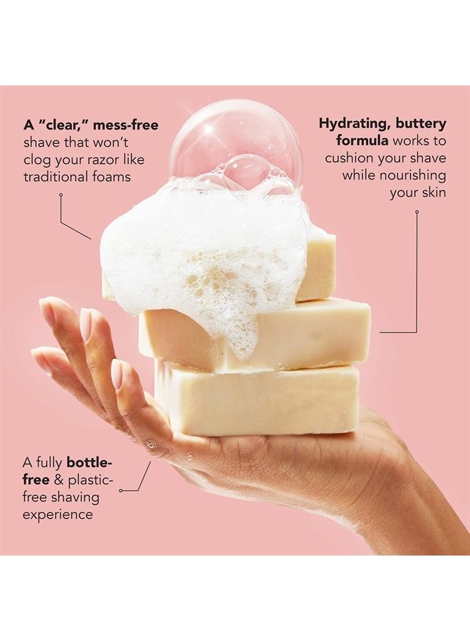 Kitsch Smooth Shave Butter - Smoothing Shave Butter for Sensitive Skin | Hydrating & Nourishing with Clear Non Clog Formula | For All Skin Types | Smooth Shaving Butter for Women Legs, 4 oz - Image 2