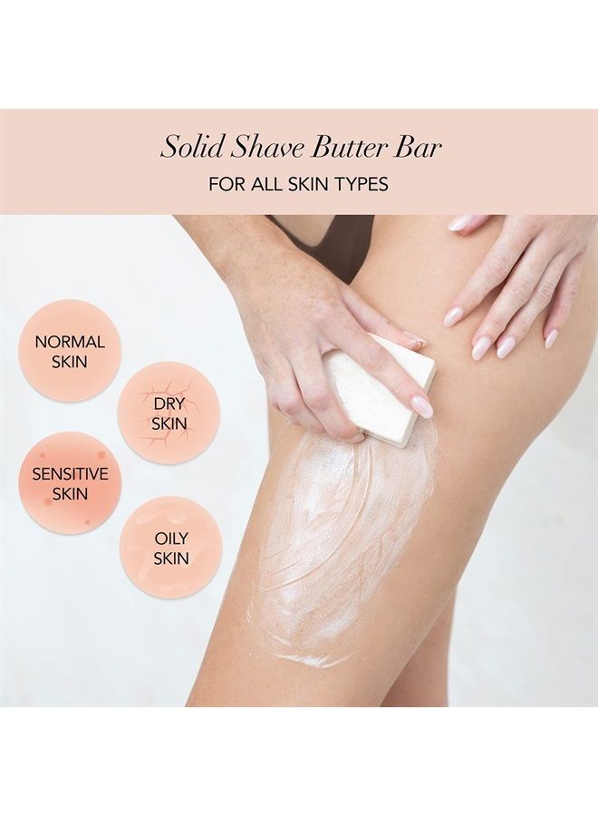 Kitsch Smooth Shave Butter - Smoothing Shave Butter for Sensitive Skin | Hydrating & Nourishing with Clear Non Clog Formula | For All Skin Types | Smooth Shaving Butter for Women Legs, 4 oz - Image 4