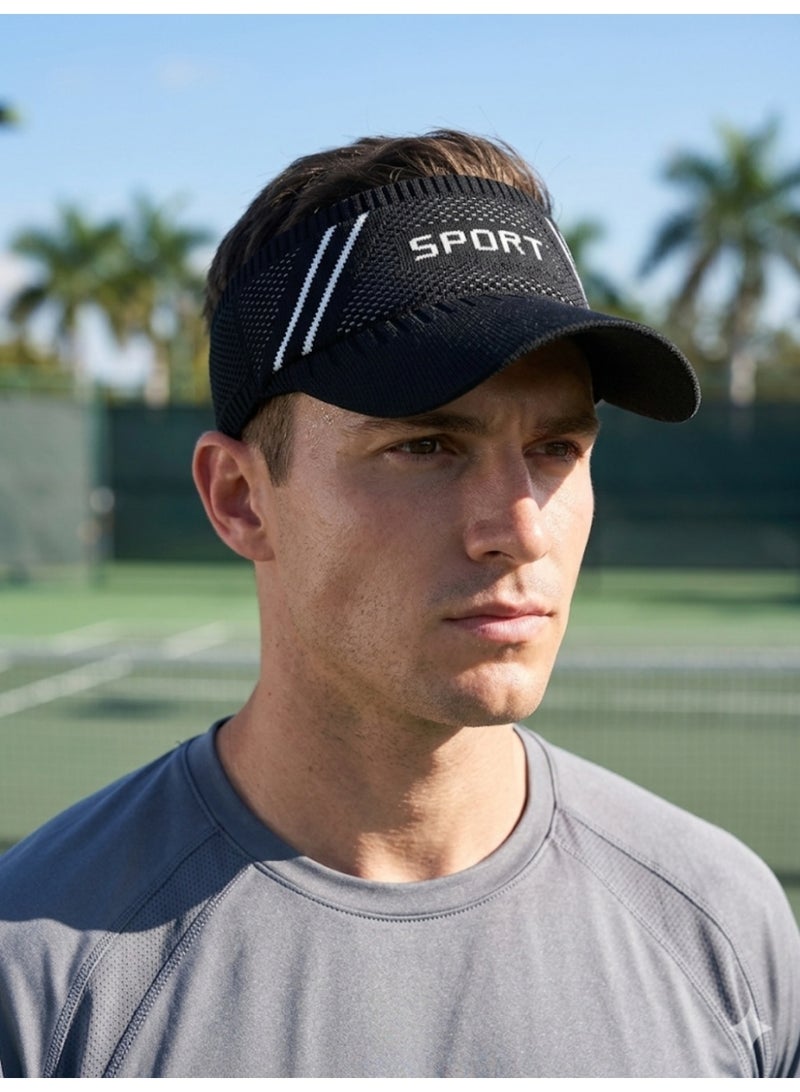 Tennis sport unisex summer unique cap opened hat - Image 1
