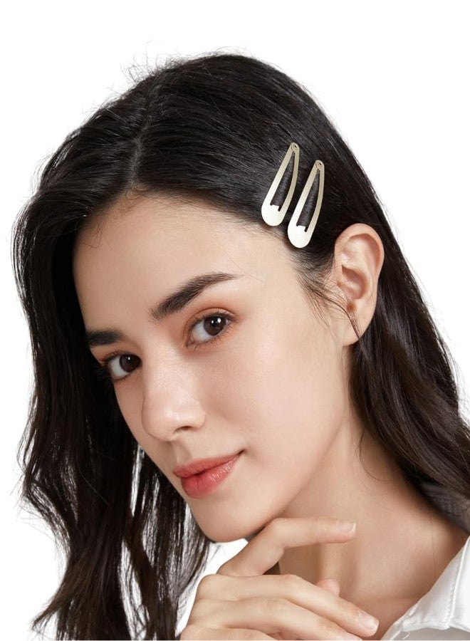 دوفاش مجموعة دوفاش من 12 مشبك شعر للنساء - مشابك شعر معدنية مانعة للانزلاق، 5 سم (2 بوصة) مشابك صغيرة للشعر الخفيف والناعم، أشقر - Image 3