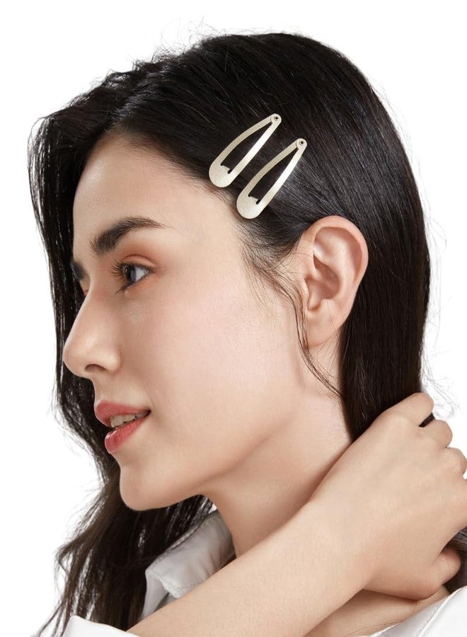 دوفاش مجموعة دوفاش من 12 مشبك شعر للنساء - مشابك شعر معدنية مانعة للانزلاق، 5 سم (2 بوصة) مشابك صغيرة للشعر الخفيف والناعم، أشقر - Image 5