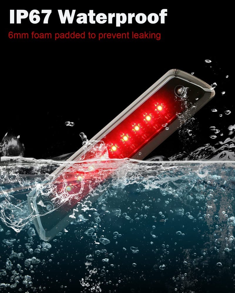 KanSmart Third Brake Light Compatible with 2009 2010 2011 2012 2013 2014 Ford F150 3rd Brake Light Led Cab Cargo Tail Lights High Mount Brake Light with Seal Gasket - Image 1