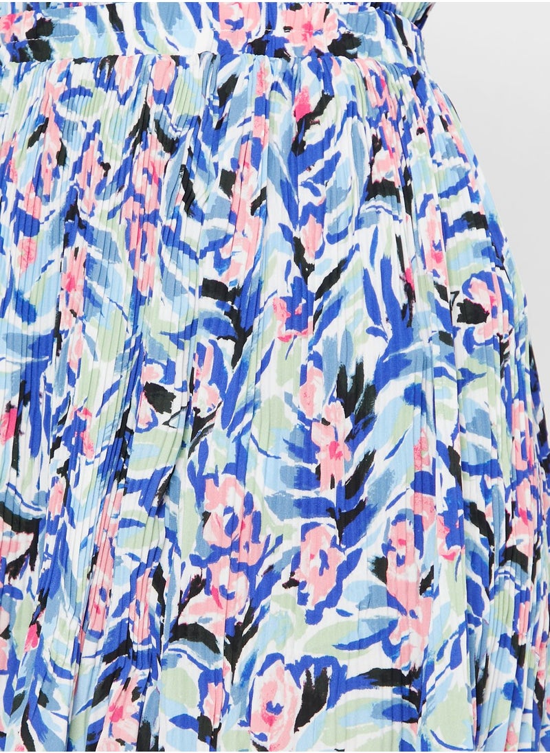 ONLY - Printed Midi Skirt - Image 1