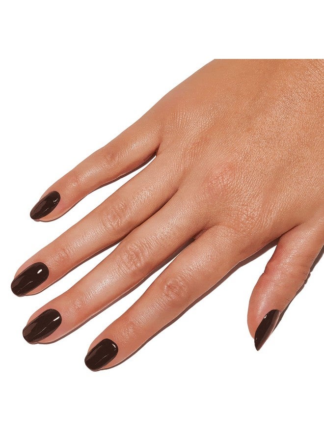 le mini macaron One Step Gel Nail Polish 3In1 Base Coat Color And Top Coat. Salon Quality Smudgefree Chip Free Long Lasting Quick Drying Soak Off Glossy (Espresso) - Image 3