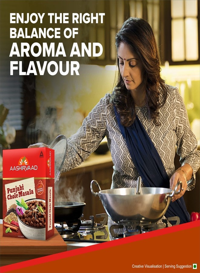 Aashirvaad Punjabi Chole Masala, 100g, Blended Spice for Authentic Taste and Colour - Image 5