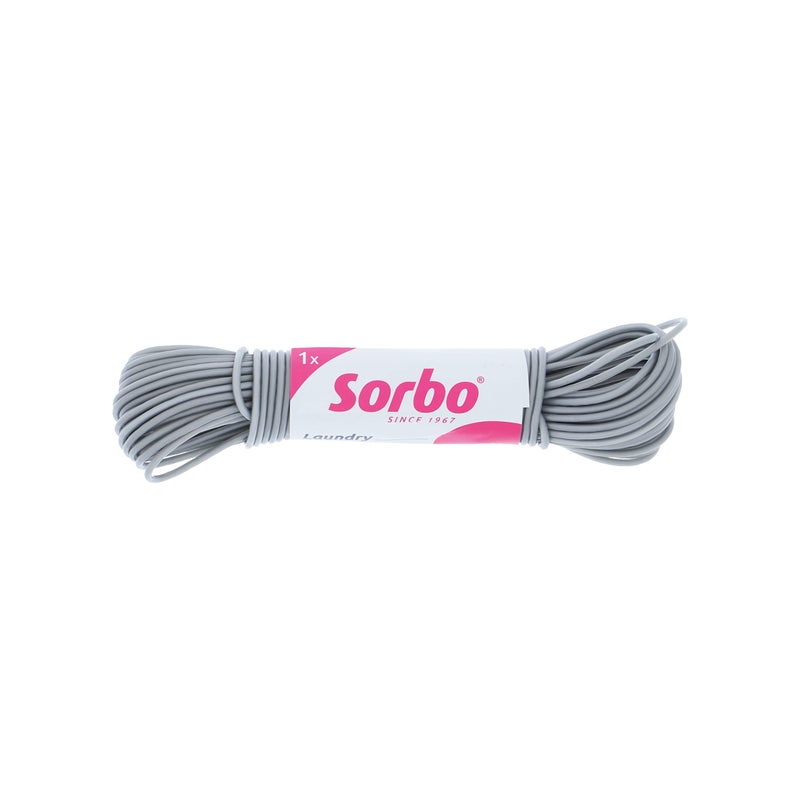 Sorbo Steel Core Clothes Line 20 metre length washing line heavy duty core with a flexible costing for nonSlip ease of use Easy to use with either rotary or traditional washing lines