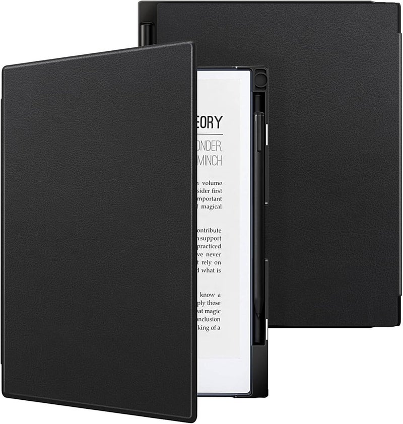 Vurtboly Case Compatible for Remarkable 2 Tablet, Slim Lightweight Stand Hard Back Shell Protective Cover with Pen Holder Compatible with Remarkable 2 Paper Tablet 10.3" 2020 Released (Black) - Image 1