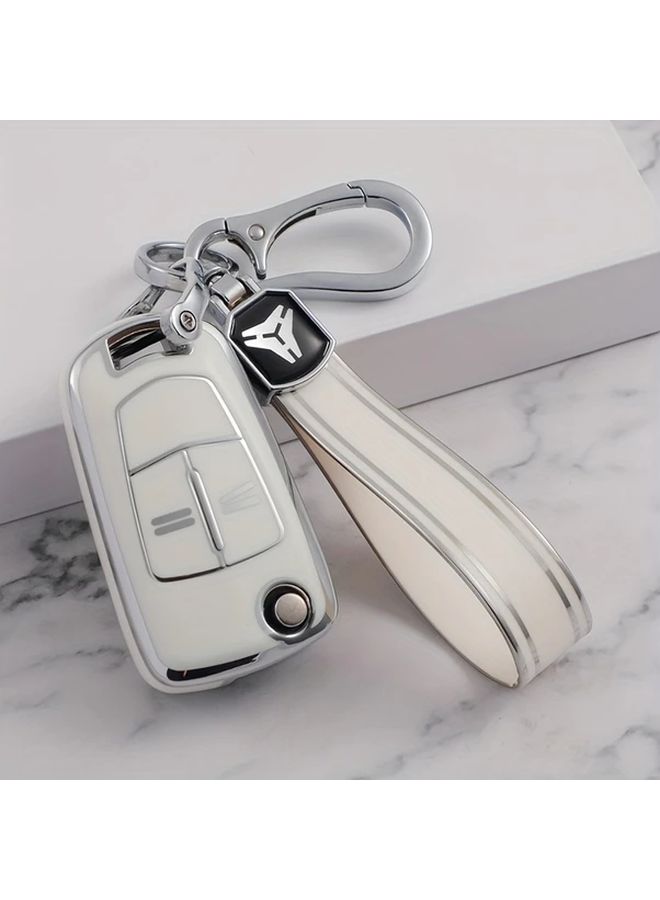 Black TPU Soft Rubber Car Key Cover For Opel Astra Corsa Vauxhall - Image 5