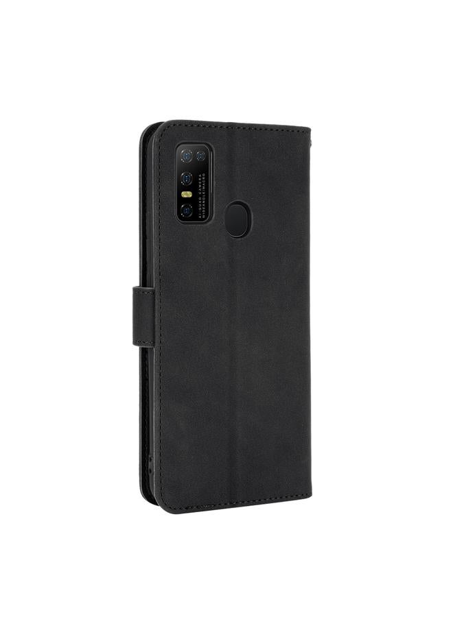 S-TOP Case For DOOGEE N30 Solid Color Skin Feel Magnetic Buckle Horizontal Flip Calf Texture PU Leather Case with Holder & Card Slots & Wallet - Image 3
