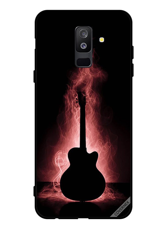Covernex Protective Case Cover For Samsung Galaxy A6 Plus (2018) Guitar Reflecation In Dark - Image 1