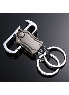 Generic Elegant Metal Fidget Spinner Keychain 360 Rotation W57 gyro buckle 