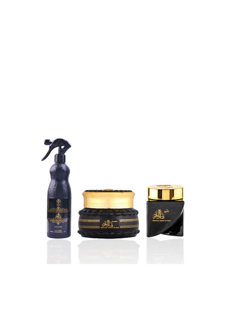 الماس للعطور مجموعة عاشق العود المتميزة (3 قطع)  - Image 2