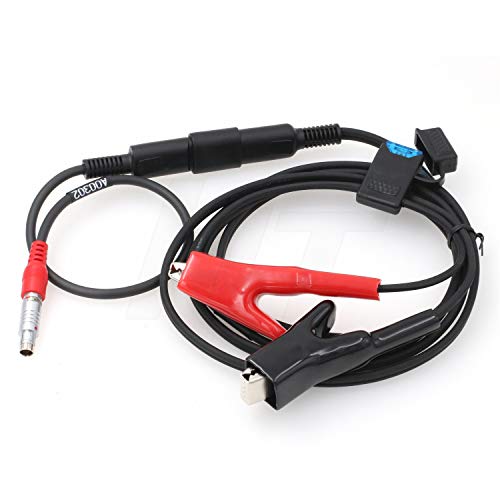 HangTon 12V External DC Power Cable for Topcon GPS Receiver HiPer V/HiPer Lite/Lite Plus / GB500 GB1000 - Image 1