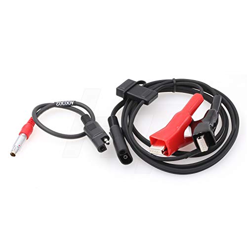 HangTon 12V External DC Power Cable for Topcon GPS Receiver HiPer V/HiPer Lite/Lite Plus / GB500 GB1000 - Image 2