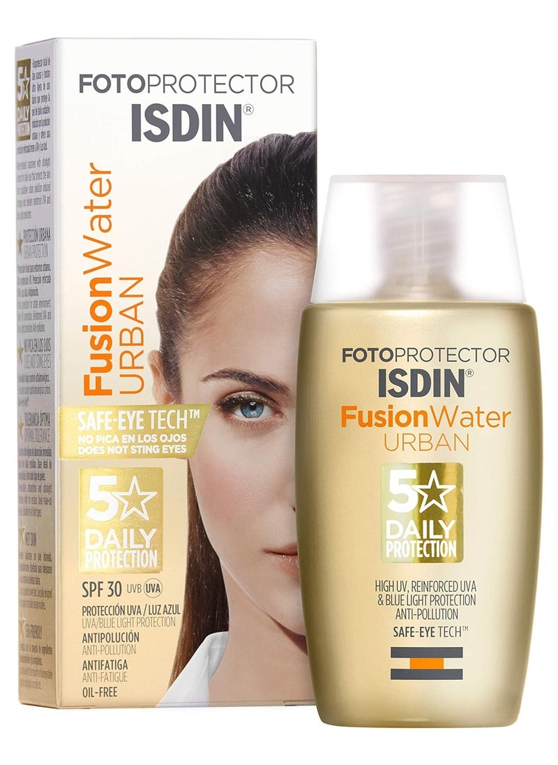 ISDIN - Aisdin Photo Protector Urban Sunscreen SPF 50 - 50 ml - Image 1