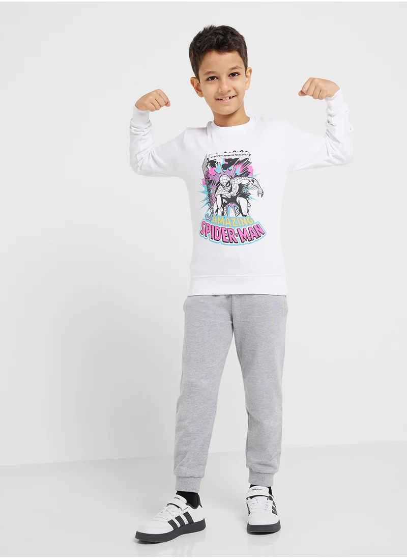 Disney Spiderman Graphic Sweatshirts