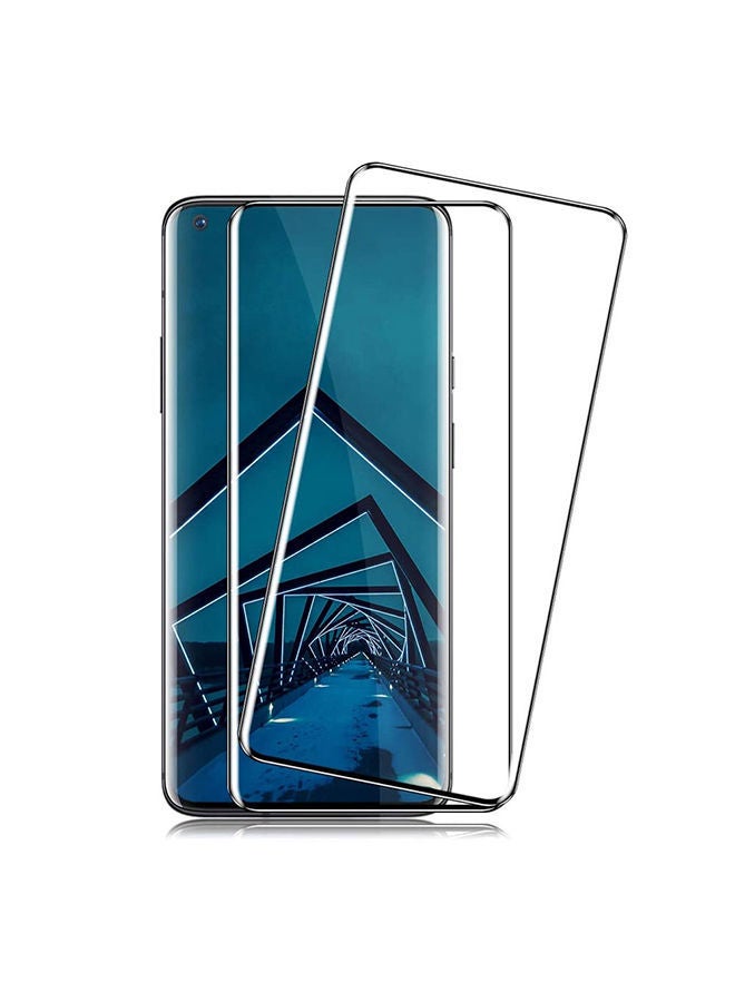 NIBEMINENT 2-Piece 3D Screen Protector For OnePlus Nord N10 Black/Clear - Image 4