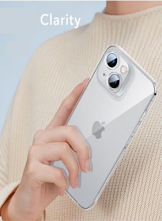 SNBFA حالة واضحة لجهاز iPhone 14 ، [وليس صفراء] [حماية الكاميرا] [اختبار الدرجة] - Image 3