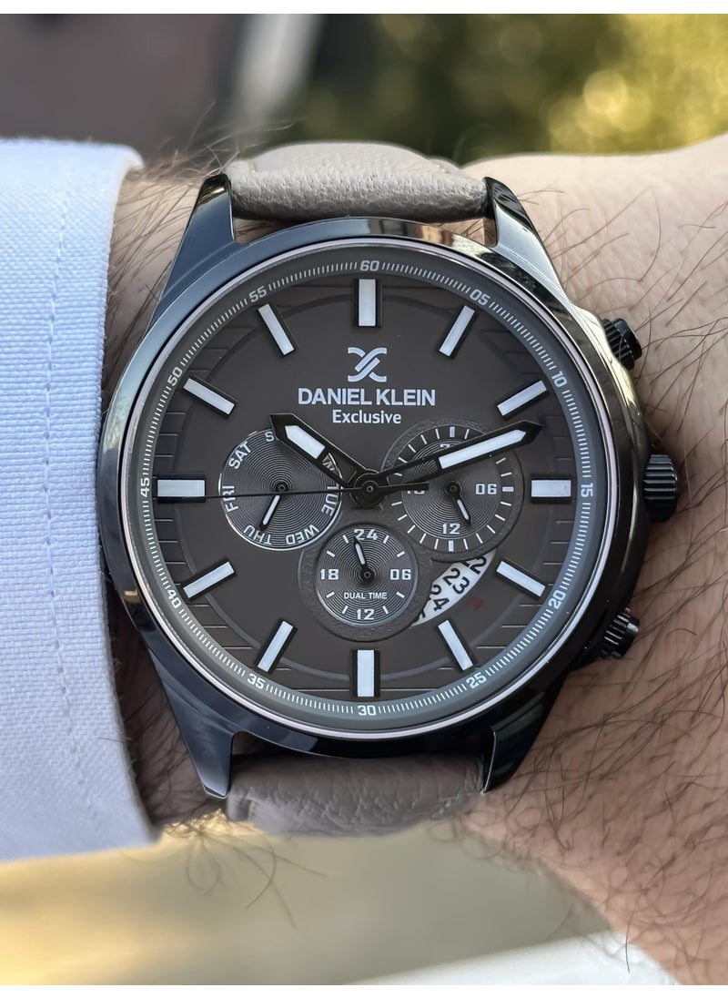 DANIEL KLEIN Exclusive Active Display and Dual Time Sporty and Stylish Men's Wristwatch  - Image 1