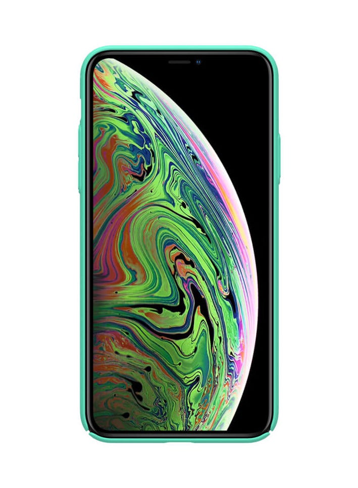 Nillkin Super Frosted Shield cover case for iphone 11 Pro with logo cutout - mint green - Image 4