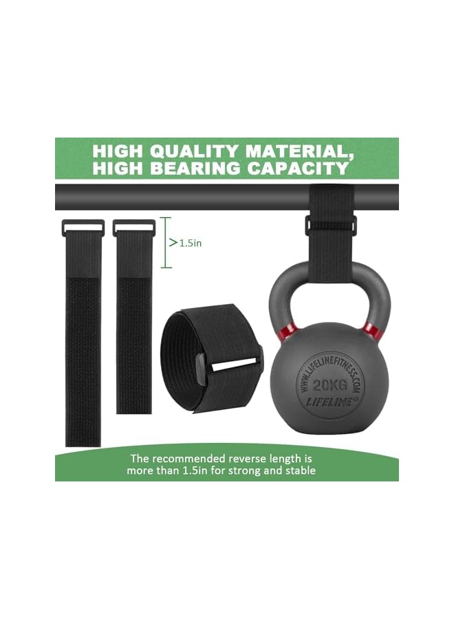 Green Tiger Adjustable Cable Straps, 5cm×5m Reusable Fastening Cable Ties, Free Cut Length, Wide Cable Ties with 20 Buckles, Hook and Loop Securing Strap for Cable Tidy, Wire Management, Cord Organiser - Image 3