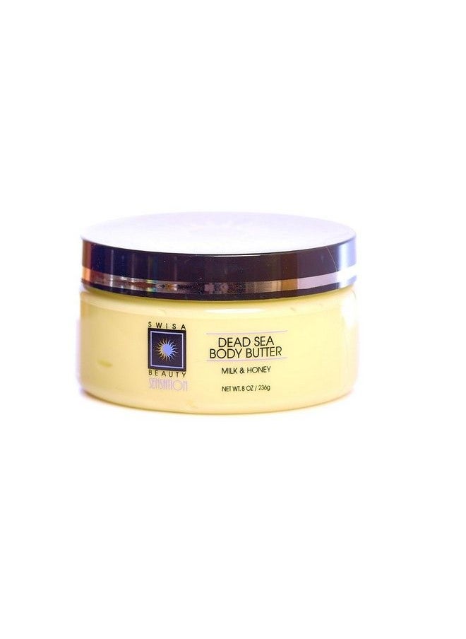 Swisa Beauty Sensation - Swisa Beauty Dead Sea Body Butter Milk And Honey Thick And Creamy Skin Softener Leaves The Skin Silky Smooth And Refreshed. - Image 1