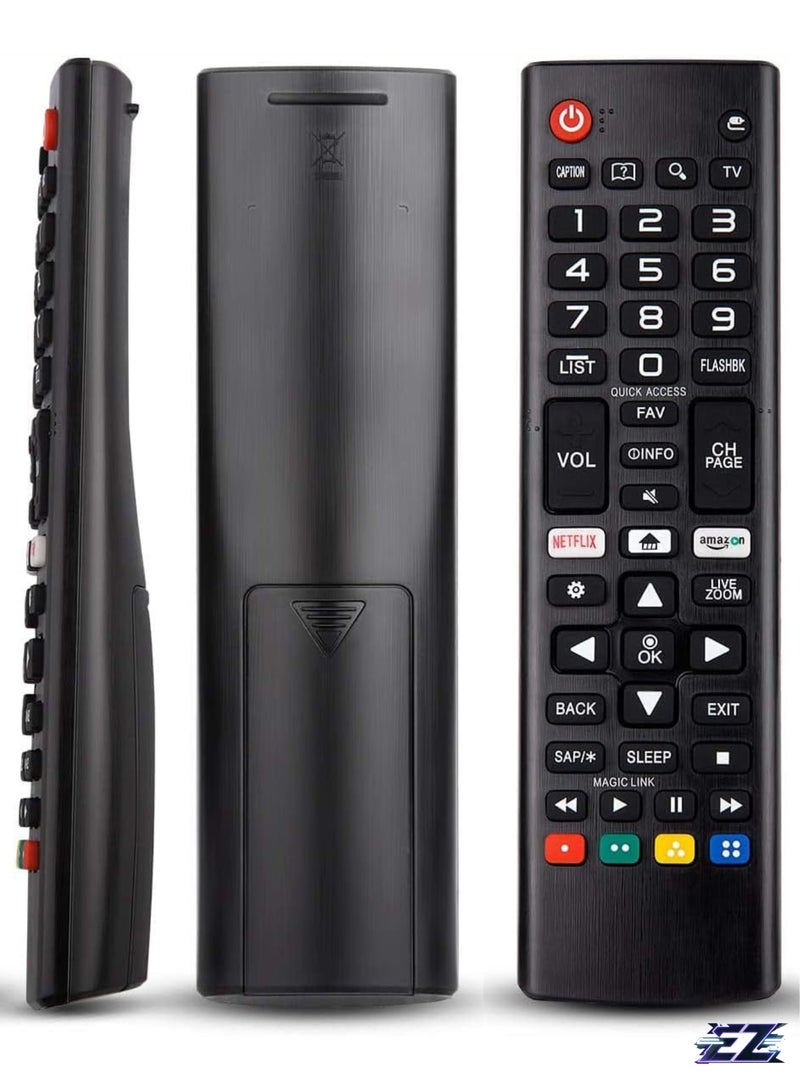 PopZa Universal Remote Control for LG Smart TV All Models LCD LED 3D HDTV Smart TVs AKB75095307 AKB75375604 AKB74915305 with battery - Image 2