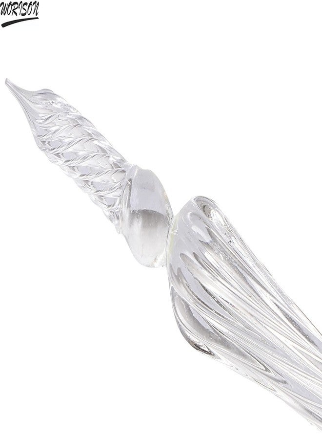 worison Crystal Glass Dip Pen With 12 Colors - Image 4
