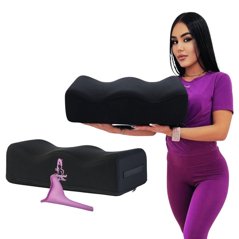 bombshell booty pillow BBL Pillow After Surgery Lifting Cushions Lightweight Butt Cushion for Long Sitting Butt Pillow Portable Brazilian Butt Lift Recovery Pillow BBL Post Surgery Supplies - Image 3