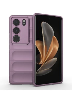 X-level Soft Silicone Case Cover For Vivo V29 5G/V29Pro/S17/S17Pro/S17T With Comfortable Feeling Anti-Fingerprint Phone Accessory Camera Len Protector Shockproof Anti-scratch Anti-drop Shell Back Cover  - Image 1