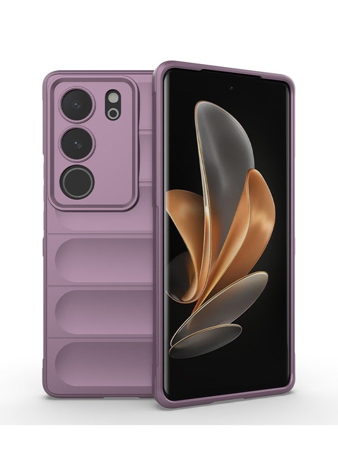 X-level Soft Silicone Case Cover For Vivo V29 5G/V29Pro/S17/S17Pro/S17T With Comfortable Feeling Anti-Fingerprint Phone Accessory Camera Len Protector Shockproof Anti-scratch Anti-drop Shell Back Cover - Image 1