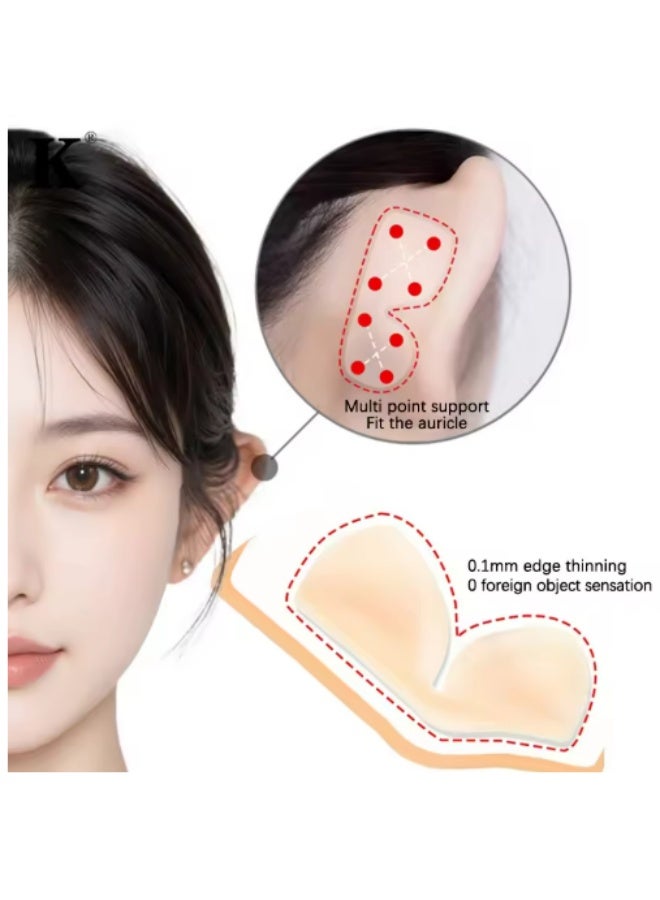 Sisily Pair of 5D Butterfly Elf Ear Protectors Reusable Invisible Ear Corrector Earlobe Support Patch Elf Ear Makeup V Face Sticker Simple - Image 5