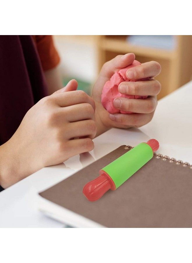 NUOBESTY 4Pcs Clay Rolling Pin Soft Clay Plasticine Dough Modelling Roller Sticks Children Clay And Dough Playing Tools Kids Playdough Kit - Image 3