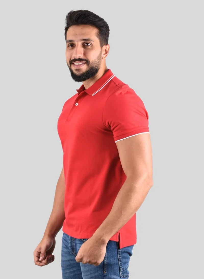 جيوردانو Men's Polo Red