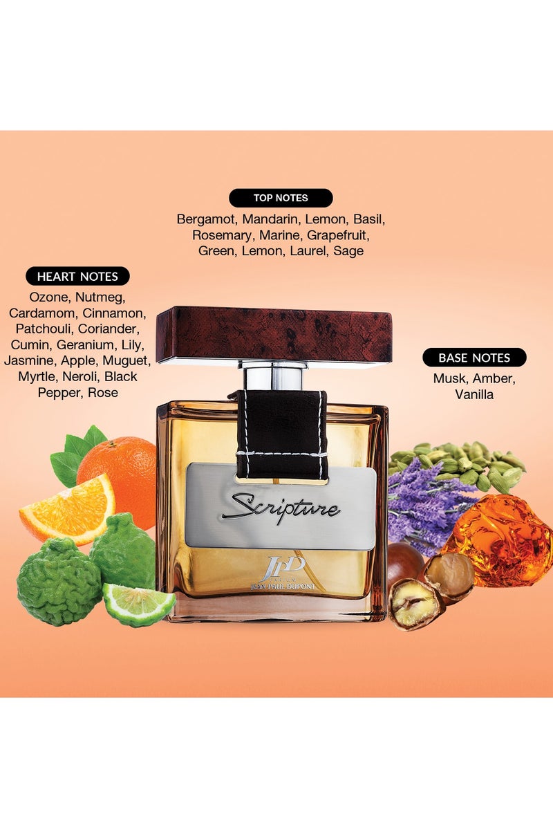 Scripture 2Pcs Promo Pack Eau de Toilette 100ml + Body Spray 200ml For Men