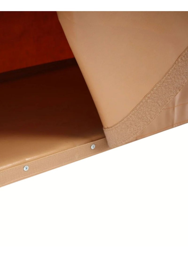 ماركة غير محددة دولاب تايلندي مقاس كبير 2 متر في 2 متر عمق 70 سم brown colour  4 shelf  - Image 5