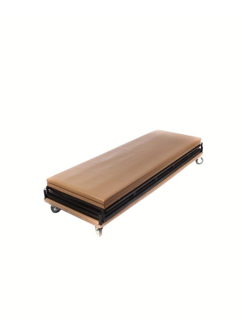 ماركة غير محددة دولاب تايلندي مقاس كبير 2 متر في 2 متر عمق 70 سم brown colour  4 shelf  - Image 4