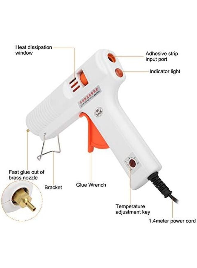 150W Adjustable Temperature Hot Melt Glue Gun for DIY Crafts and Home Repairs - Image 4
