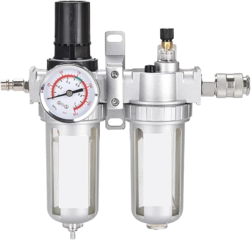 SFC300 Air Filter Regulator Oil Water Separator Valve For Compressor Pneumatic Parts - Image 1