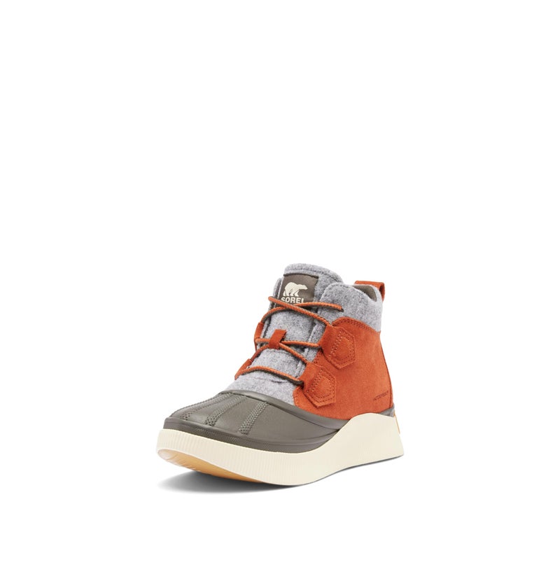 SOREL Women's Out N About lV Classic Waterproof Boot - Sanguine, Jet - 8.5 - Image 1