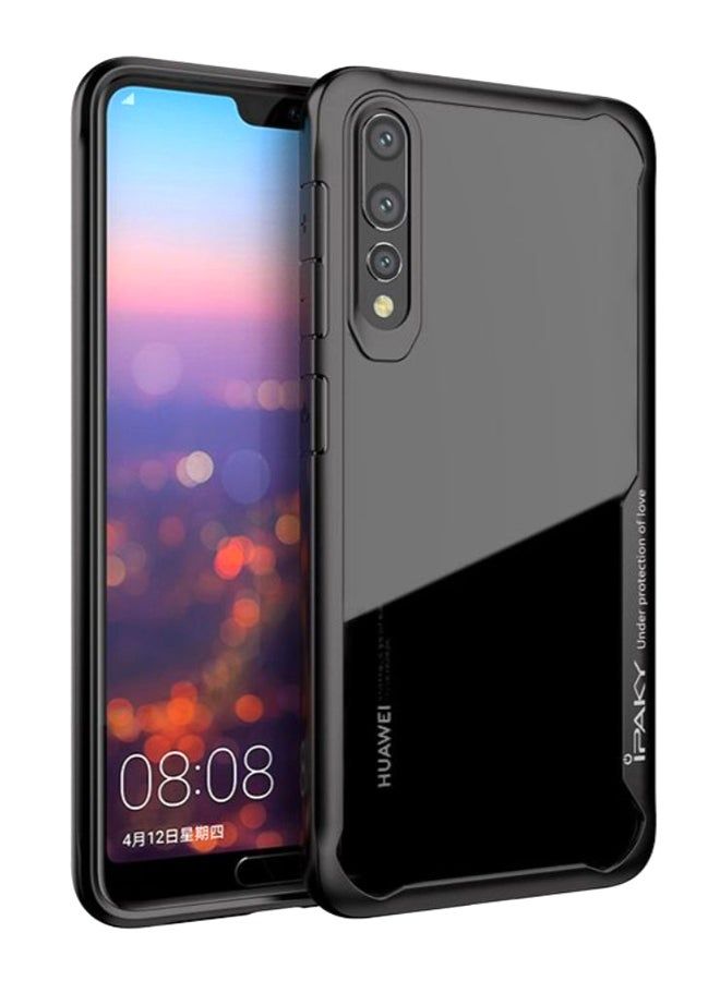 vesus Protective Case Cover For Huawei P20 Pro Black/Clear