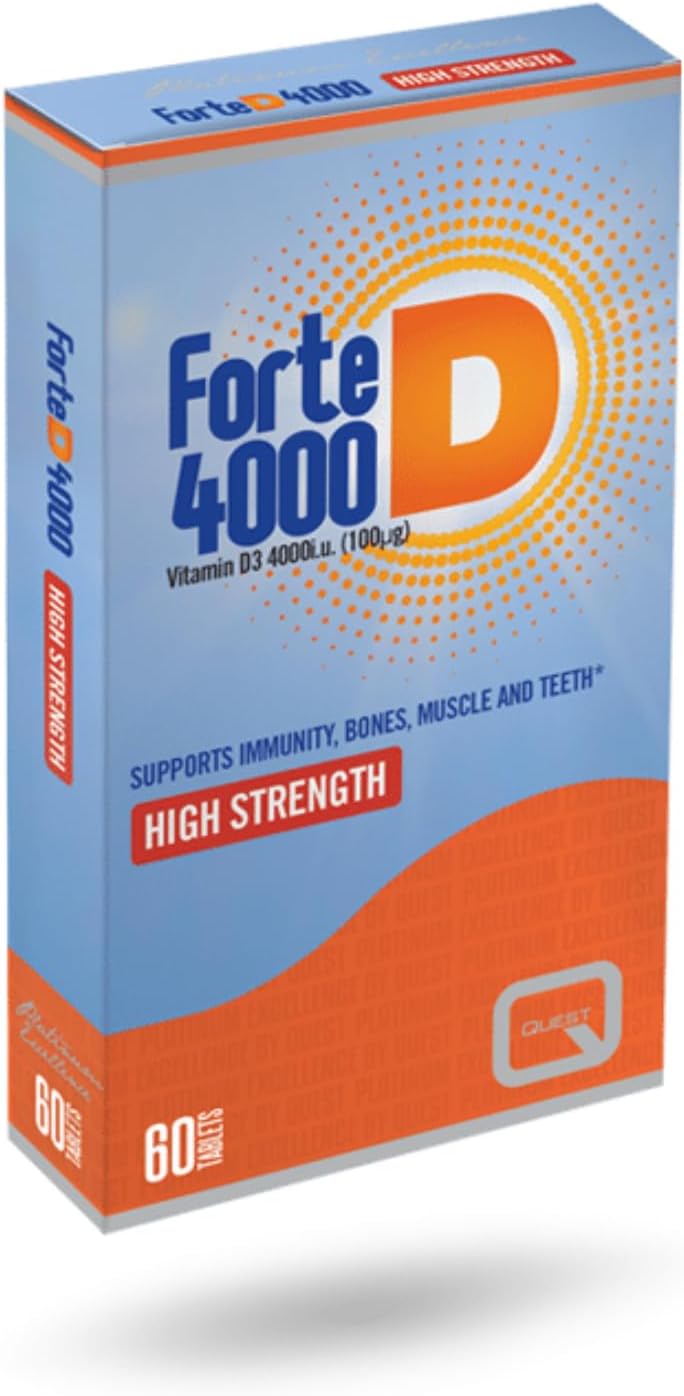 Quest Forte D3 4000 Pack of 60 Tablets - Image 1