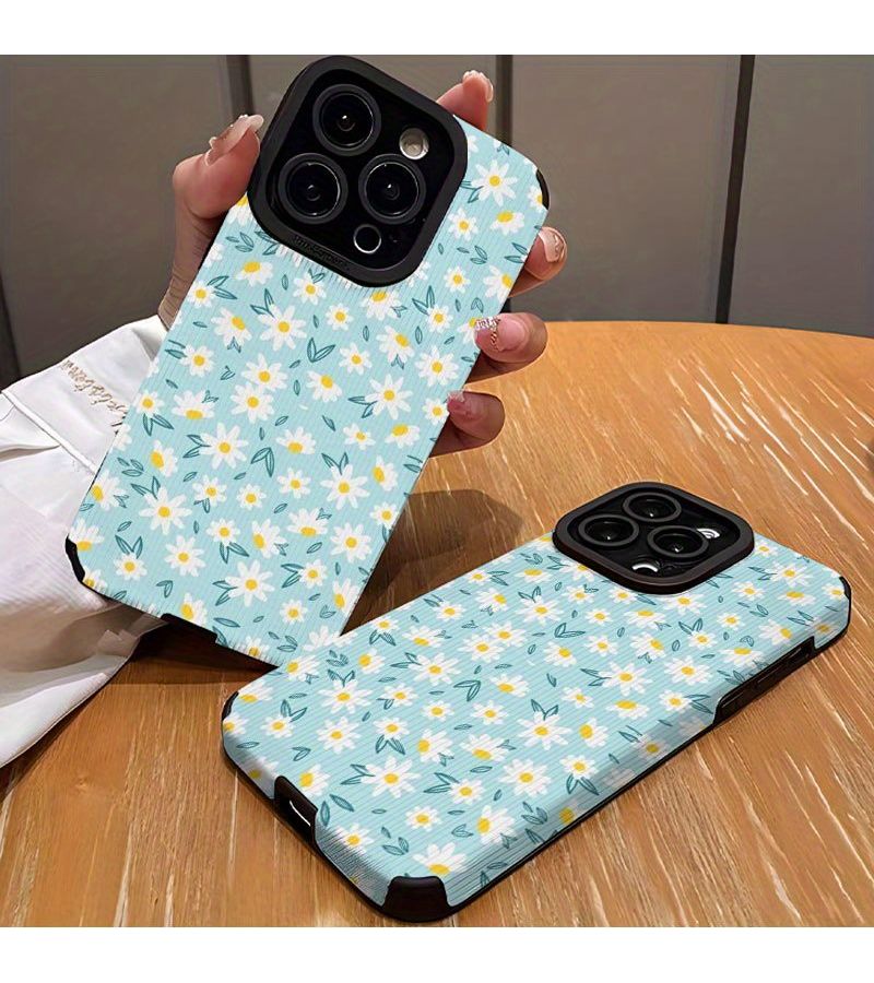 حافظة هاتف مقاومة للصدمات والأوساخ بلون مختلط 1 لهواتف iPhone 15 Pro Max و16 و14 و13 - Image 2